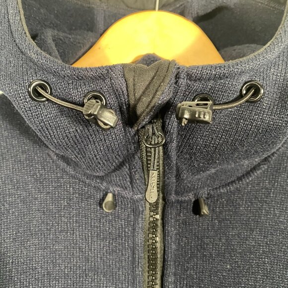 Filson Ridgeway Fleece Pullover Jacket Navy Blue Size Medium - Picture 5 of 11